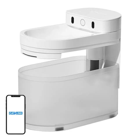 VIVAX CL-WB-02 Pure 3 smart Hund und Katze szökőkút/itató Weiß