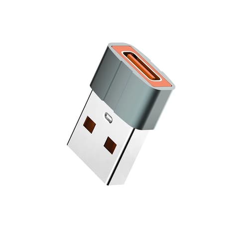COLORWAY USB 2.0 Type C USB Átalakító Fekete 3cm CW-AD-CA