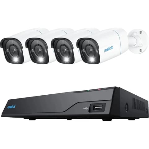 REOLINK NVS8-8MB4 8 csatornás rögzítő + 4 db 4K kamera szett