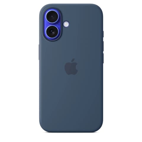 APPLE MagSafe fiksni silikon case iPhone 16 denim