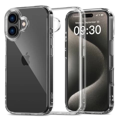 TECH-PROTECT FLEXAIR Hybrid back plates iPhone 16 Pro providno