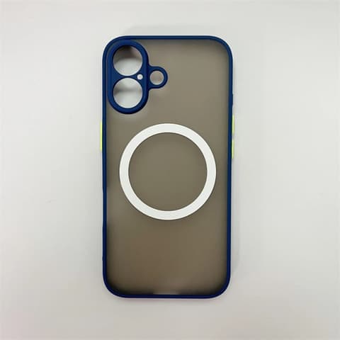CELLECT Magnetski plastika case iPhone 16 Pro Plavo-zelena