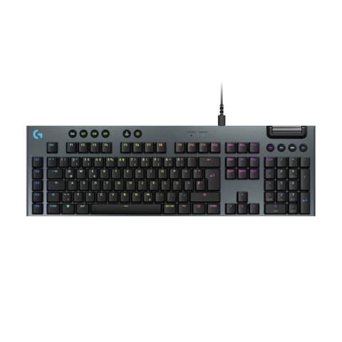 LOGITECH G915 X Alacsony profilú játék billentyűzet Tactile US Angol fekete