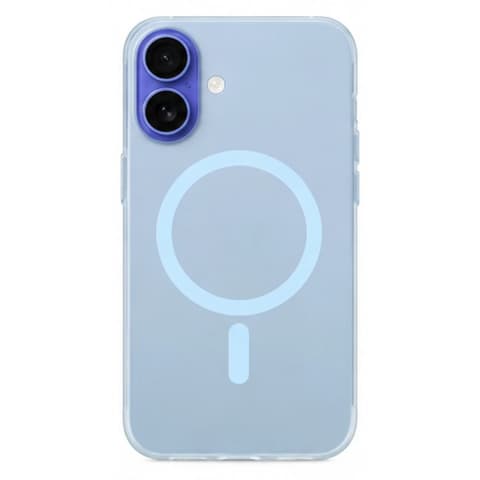 CELLECT magnetic slim toc iPhone 16 Plus albastru
