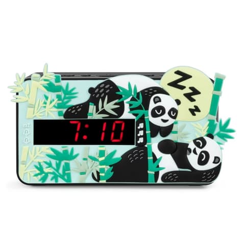 BIGBEN Kids Panda budilnik promenljivi előlappal