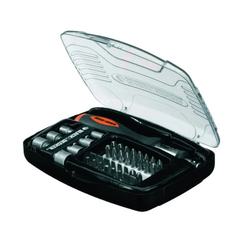 BLACK AND DECKER A7062-XJ 40 klumpig Ratsche Schraubendreher Lager