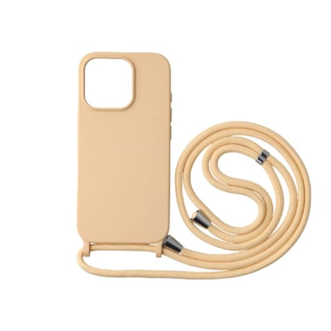 CELLECT Fesztiváltok neck visi na Apple iPhone 16 Pro slatko peach