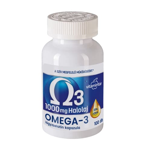 Béres vitamintár omega-3 lágyzselatin kapszula 100 db