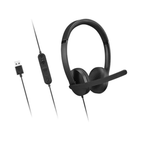 LENOVO USB-A Stereo Gen 2 crno