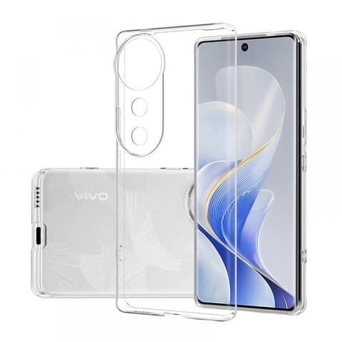 CELLECT subțire silicon spate Vivo 40 5G transparent