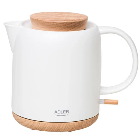 ADLER AD 1304 Ceramics kettle 1200W 1L White