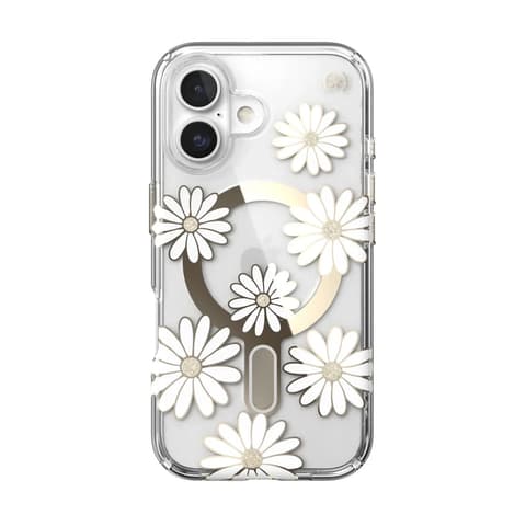 SPECK 150745-3257 Presidio Lux MagSafe ClickLock tok iPhone 16 átlátszó-mintás
