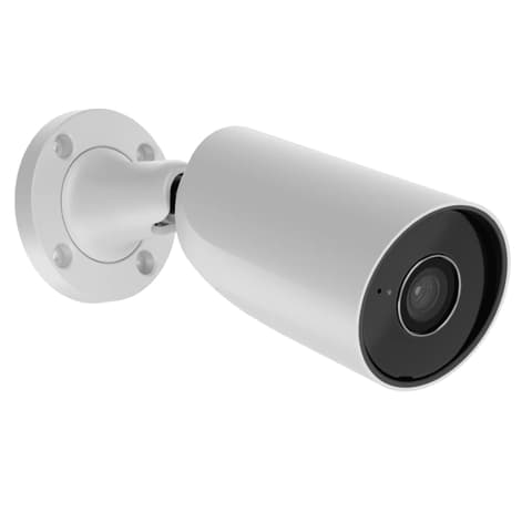 AJAX SYSTEMS BulletCam 8MP IP cameră 2.8mm alb