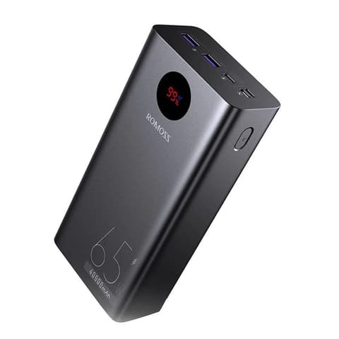 ROMOSS PEA40 Pro PowerBank 40000mAh 65W fekete