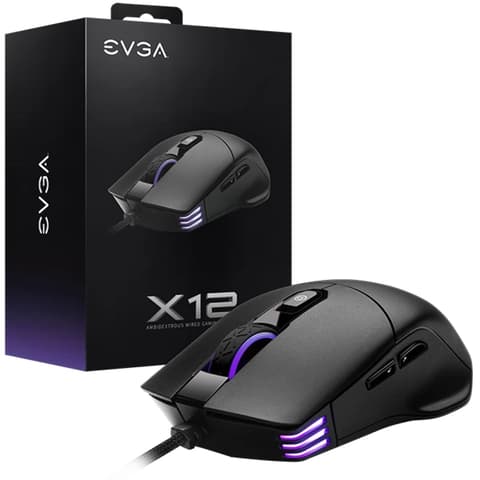 EVGA X12 fekete
