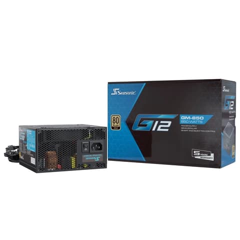 SEASONIC G12 GM-850 2024 850W 80 Plus Gold tápegység