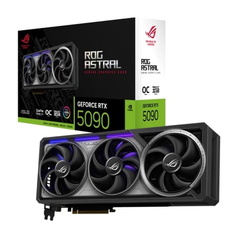 ASUS ROG-ASTRAL-RTX5090-O32G-GAMING ROG Astral OC GeForce RTX 5090 32GB GDDR7 DLSS4