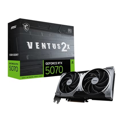 MSI VENTUS 2X OC GeForce RTX 5070 12GB GDDR7 DLSS4