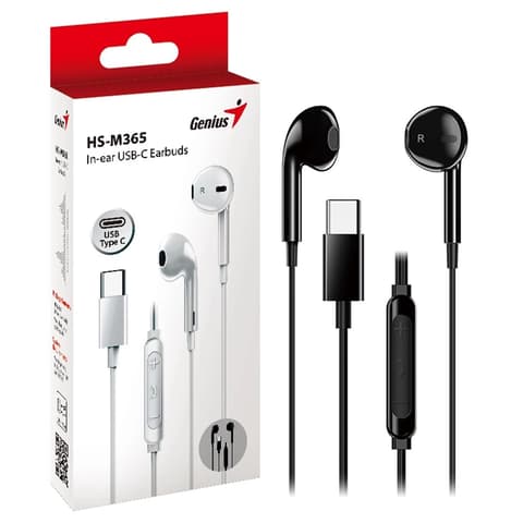 GENIUS HS-M365 USB-C schwarz