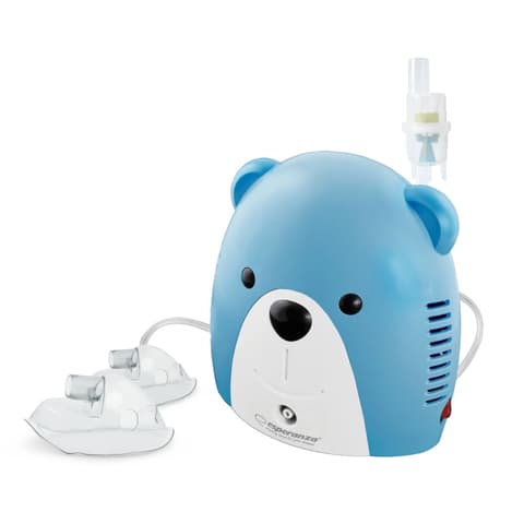 ESPERANZA Teddy Bear inhalátor kék