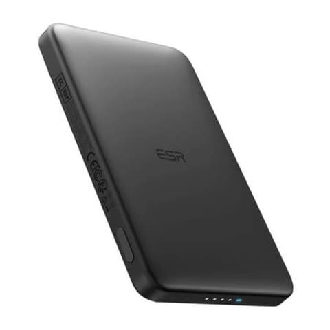 ESR MagSlim Powerbank 5000mAh fekete