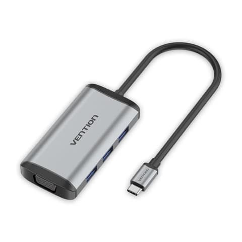VENTION 6-in-1 USB-C Docking Station