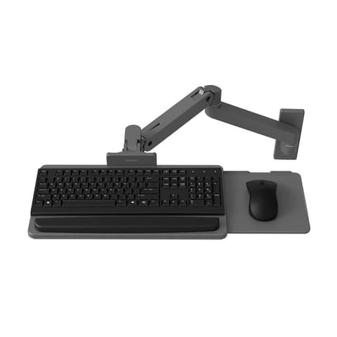ERGOTRON LX Pro Fali tartó billentyűzethez sötétszürke