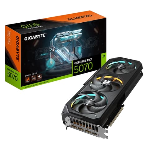 GIGABYTE GV-N5070GAMING OC-12GD GAMING OC GeForce RTX 5070 12GB GDDR7 DLSS4