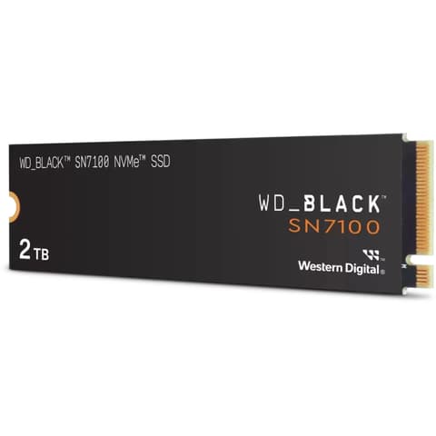 WD-SANDISK 2TB Black SN7100/Optimus GX 7100 M.2 PCIe M.2 2280 WDS200T4X0E