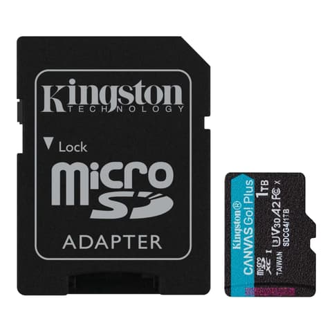 KINGSTON Canvas Go! Plus 1000GB MicroSDXC 160 MB/s SDCG4/1TB