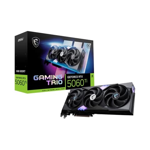 MSI GAMING TRIO OC GeForce RTX 5060 Ti 8GB GDDR7 DLSS4