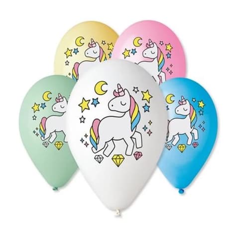 Luftballon 30 cm Einhorn
