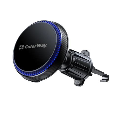COLORWAY MagSafe 360° Magnetisch Draht ohne Autofahrer Ladegerät Pause schwarz