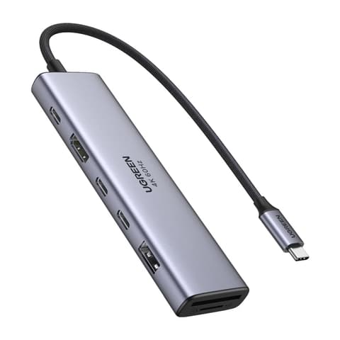 UGREEN 7-in-1 USB-C Hub szürke