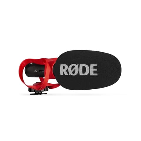 RODE VideoMic GO II kompakt video és USB mikrofon Helix felfüggesztéssel