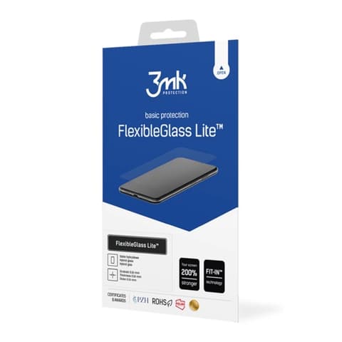 3MK iPhone 16 Pro Max 3MK FLEXIBLE GLASS LITE képernyővédő üveg 2.5D 6H ÁTLÁTSZÓ