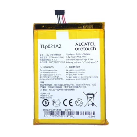 ALCATEL Idol 2S ALCATEL akku 2150mAh LI-Polymer OEM