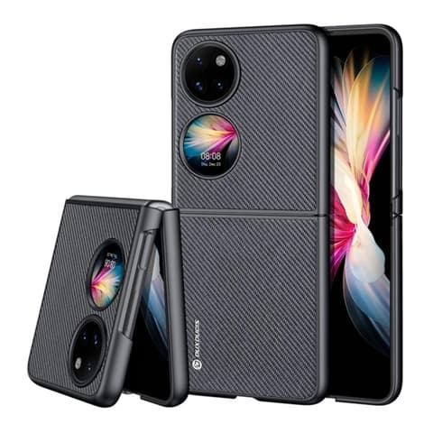 DUX DUCIS Huawei P50 Pocket DUX DUCIS FINO silicone telefonvédő plastic internal rombusz FEKETE