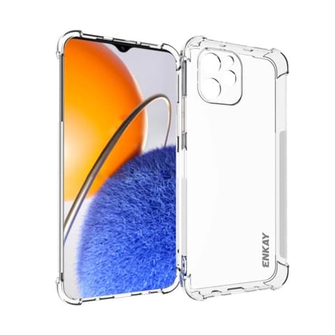 ENKAY Huawei Nova Y61 ENKAY silicone telefonvédő ütésállóság hovercraft corner ÁTLÁTSZÓ