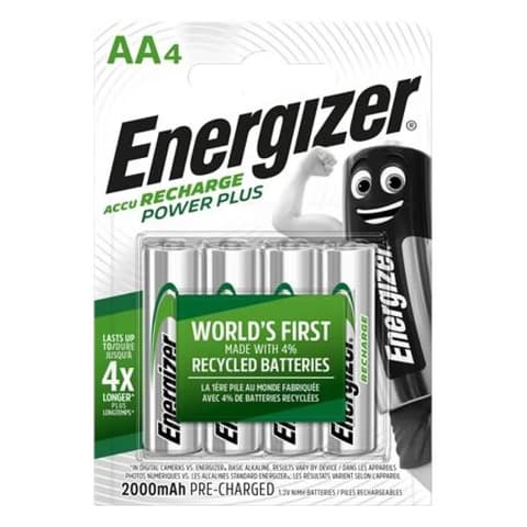 ENERGIZER Power Plus Alkali pencil akku (AA) 2000mAh 4pcs