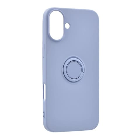 GIGAPACK iphone 16 plus silicon protector de telefon inel de fixare protecția camerei lila