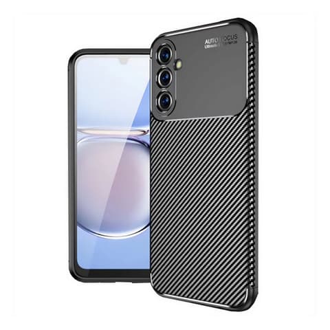 GIGAPACK samsung a15 4g Silizium telefonvédő ütésállóság carbon pattern schwarz