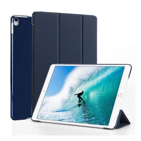 GIGAPACK ipad 10.2 (2021) Hülle Stehen Haut bewirken aktiv flip desktop Halter Navy blau