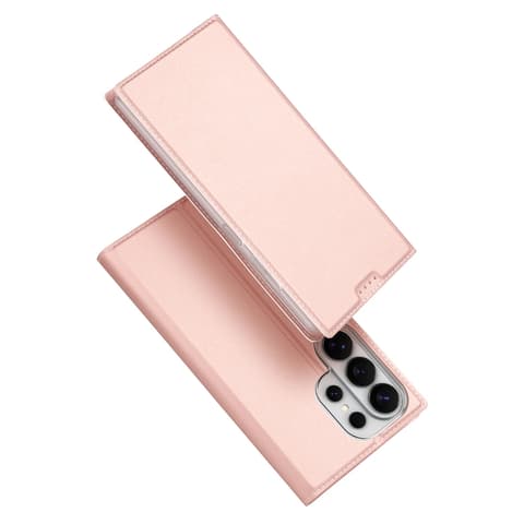 DUX DUCIS Skin Pro auf die Seite Öffnung Hülle Samsung Galaxy S26 Rosa