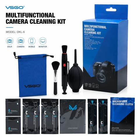 VSGO Multifuncţional APS-C fényképezőgép-tisztító set