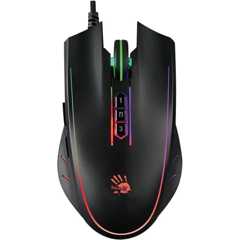 A4TECH P81s Bloody RGB fekete