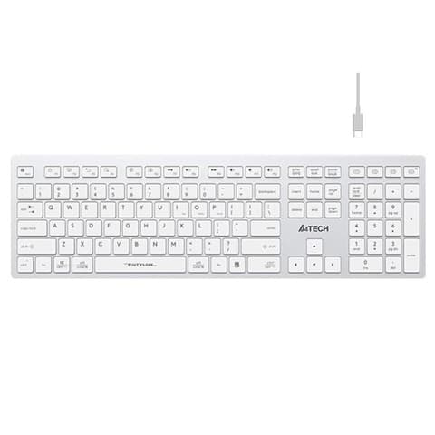 A4TECH FBX50C US Angol fehér