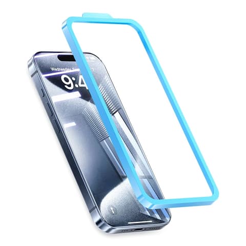 VENTION Otvrdnu staklo + svjetlo aplikator iPhone 15 Plus