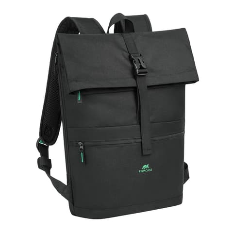 RIVACASE Gremio 5567 ECO Rolltop 15L backpack negru