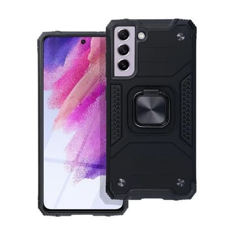 FORCELL Nitro Silizium Hülle Ständer Samsung Galaxy A36 schwarz